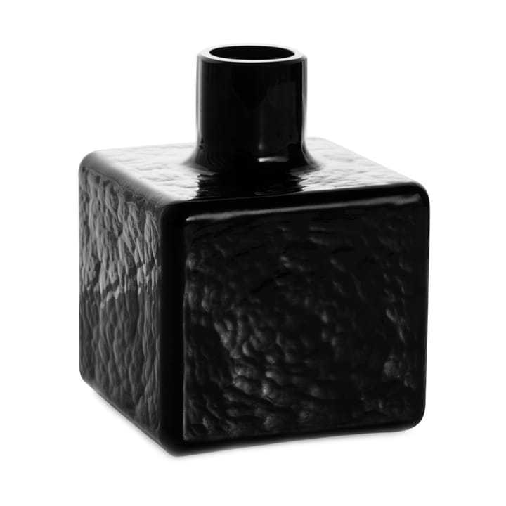 Cube vase - Svart, 13x10x10 cm - Fogia
