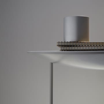 Pastille bord - eiklakk, perlehvit stativ - Fogia