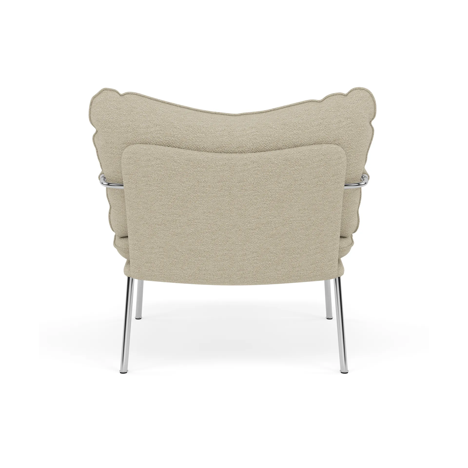 Pico lenestol, Barnum 2-polert rustfritt stål Fogia