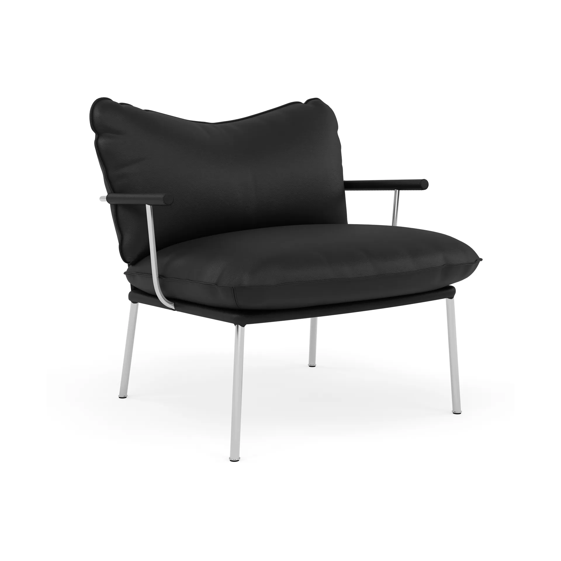 Pico lenestol, Elmosoft 99999-polert rustfritt stål Fogia