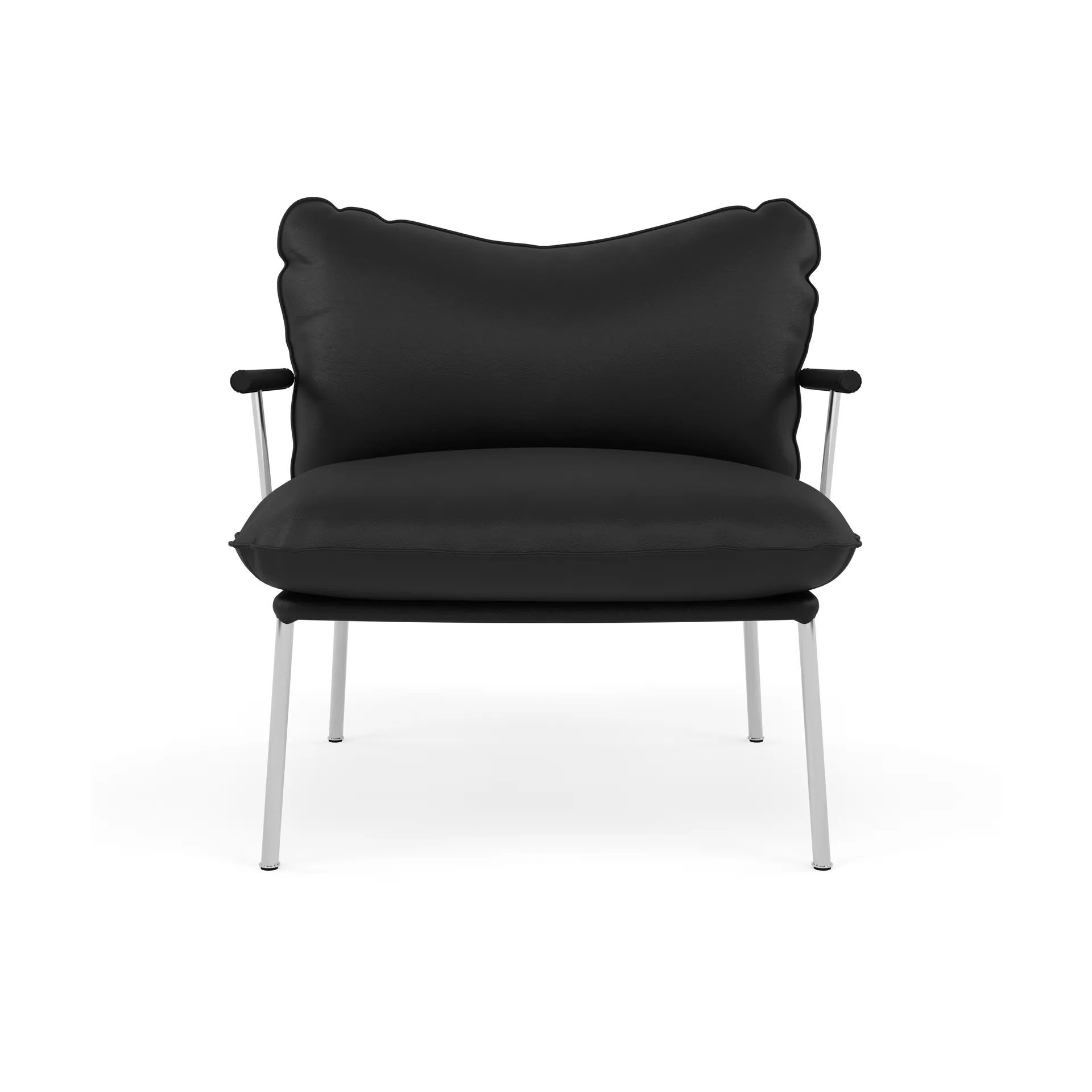 Pico lenestol, Elmosoft 99999-polert rustfritt stål Fogia