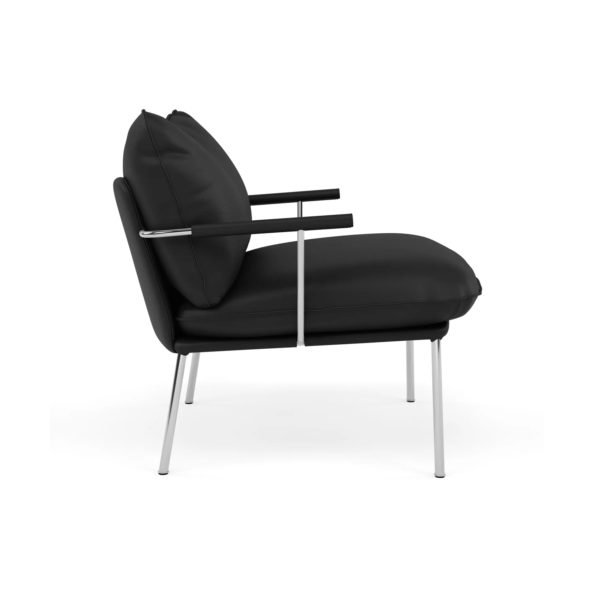 Pico lenestol, Elmosoft 99999-polert rustfritt stål Fogia