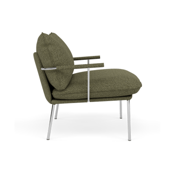 Pico lenestol - Safire 0005-polished stainless steel - Fogia