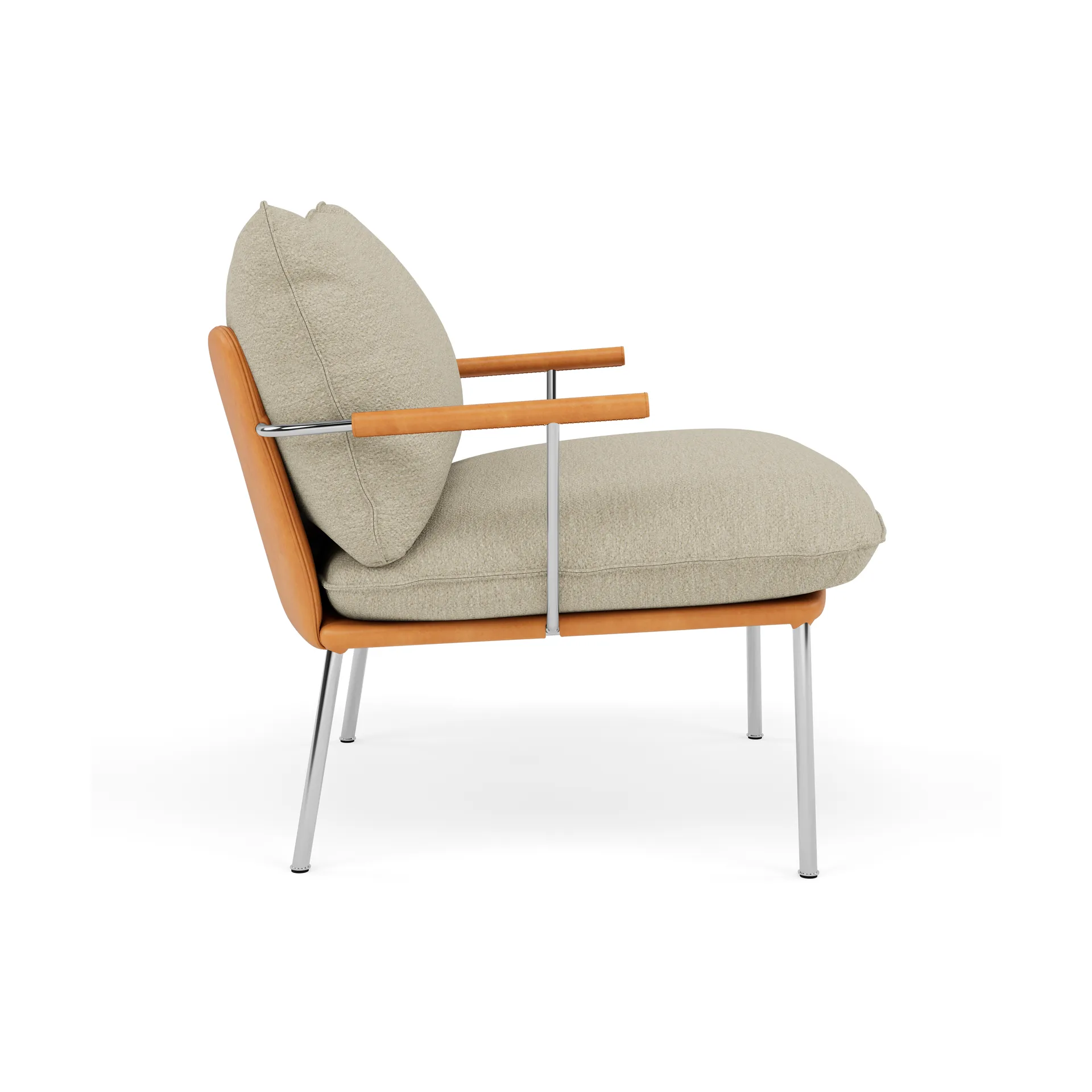 Pico lenestol, Vintage Cognac-Barnum 2-polished stainless steel Fogia