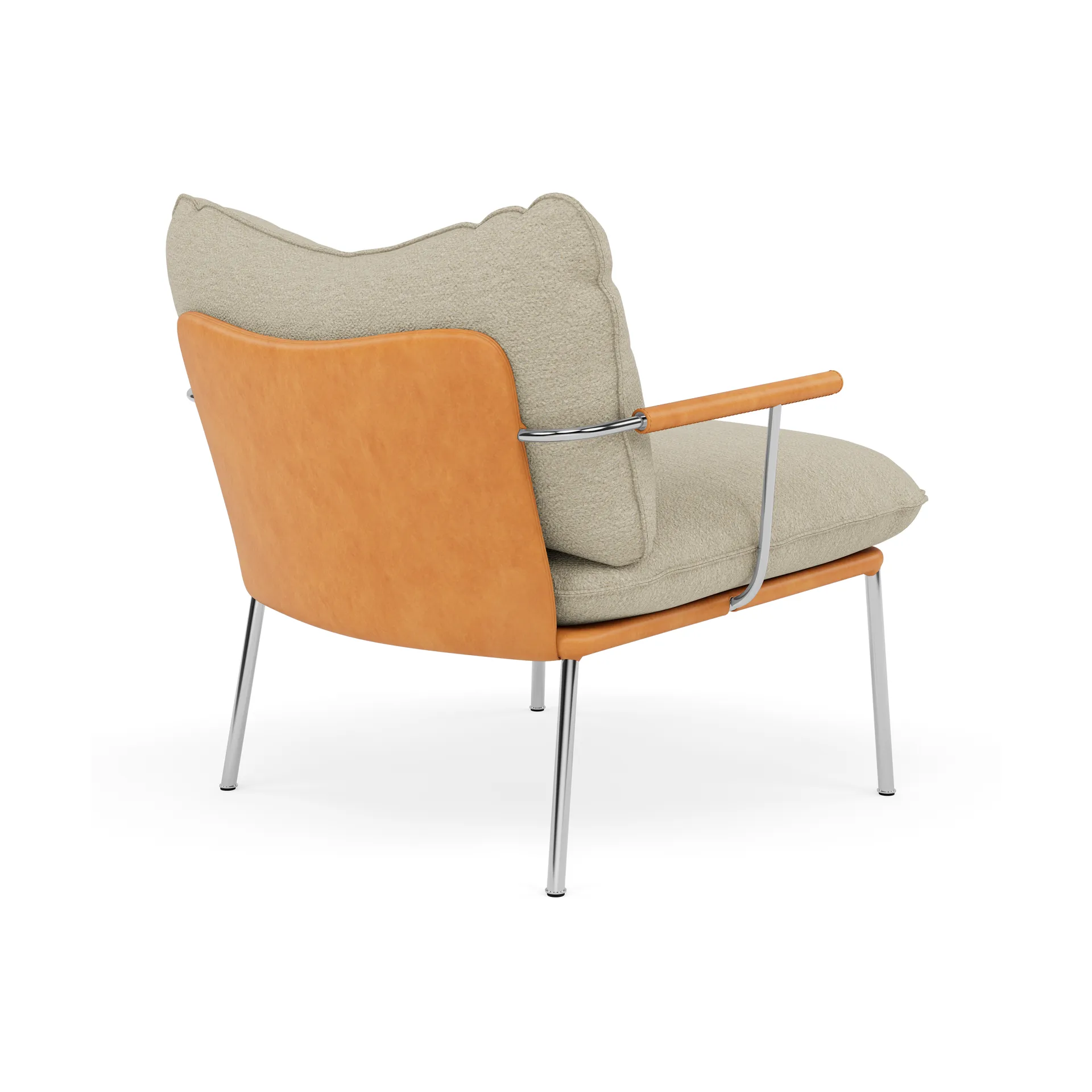 Pico lenestol, Vintage Cognac-Barnum 2-polished stainless steel Fogia