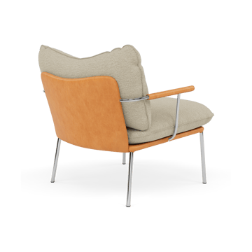 Pico lenestol - Vintage Cognac-Barnum 2-polished stainless steel - Fogia