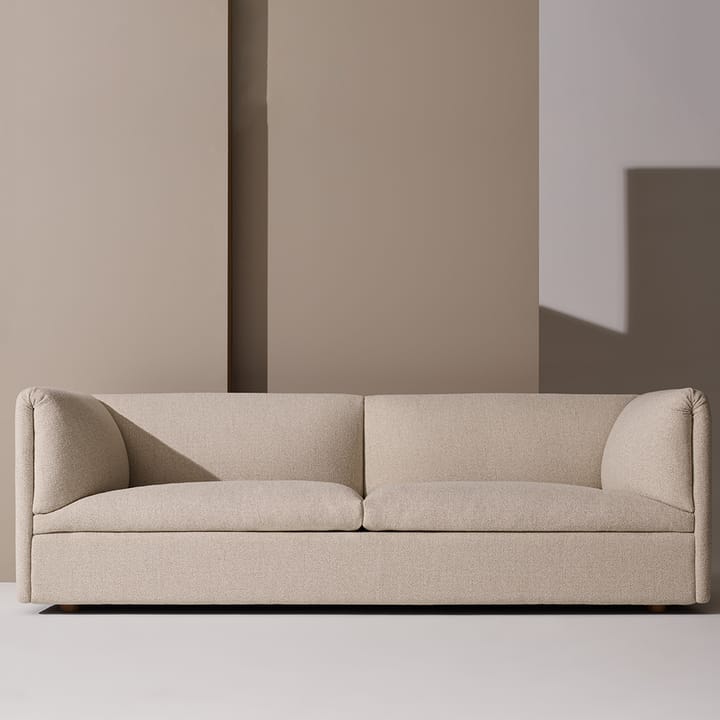 Retreat sofa 2,5-seter, 2,5-seter stoff grace 10 natur Fogia