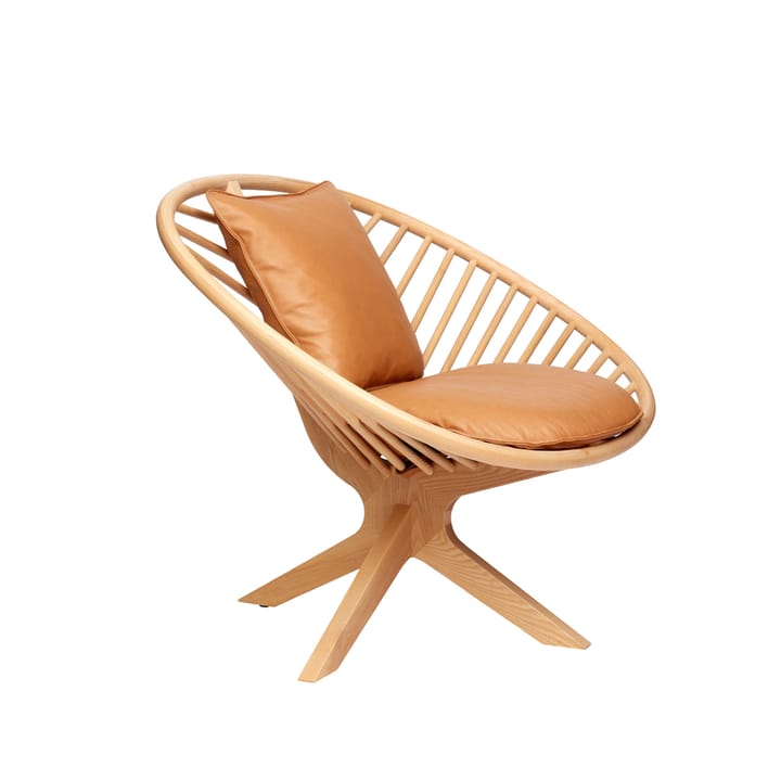 Superstructure lenestol, elmotique 43024 cognac-lakkert eik Fogia