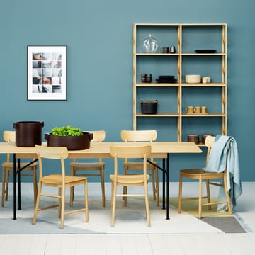 Supper spisebord - eik klarlakk - Fogia