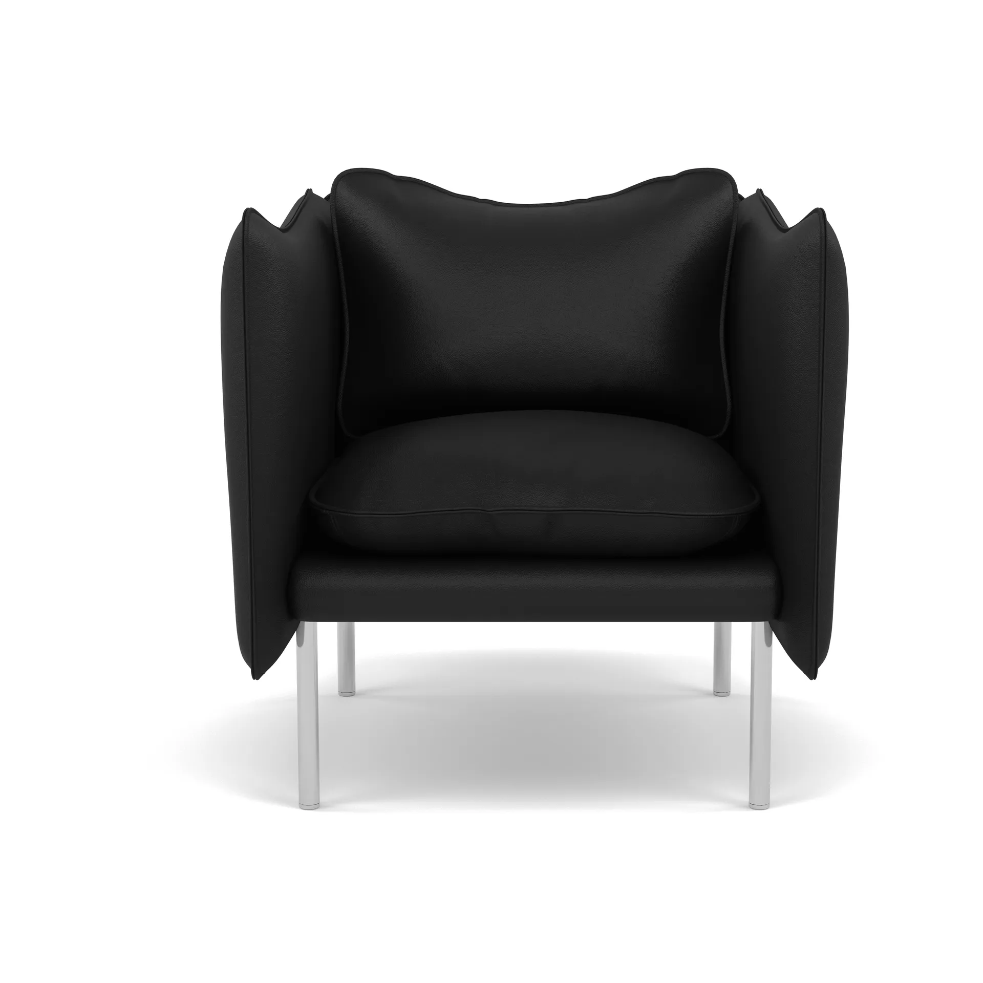 Tiki lenestol small, Elmosoft 99999-polert rustfritt stål Fogia