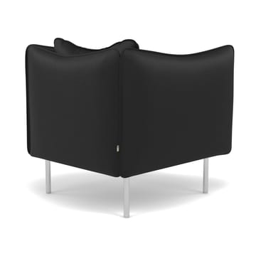Tiki lenestol small - Elmosoft 99999-polert rustfritt stål - Fogia