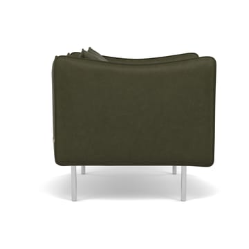 Tiki lenestol small - Vintage Olive-polert rustfritt stål - Fogia