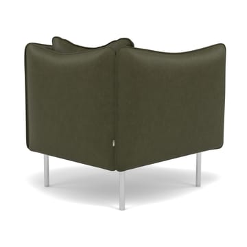 Tiki lenestol small - Vintage Olive-polert rustfritt stål - Fogia