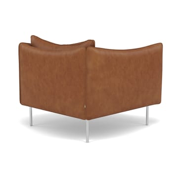 Tiki lenestol - Vintage Rangers-polished rustfritt stål - Fogia