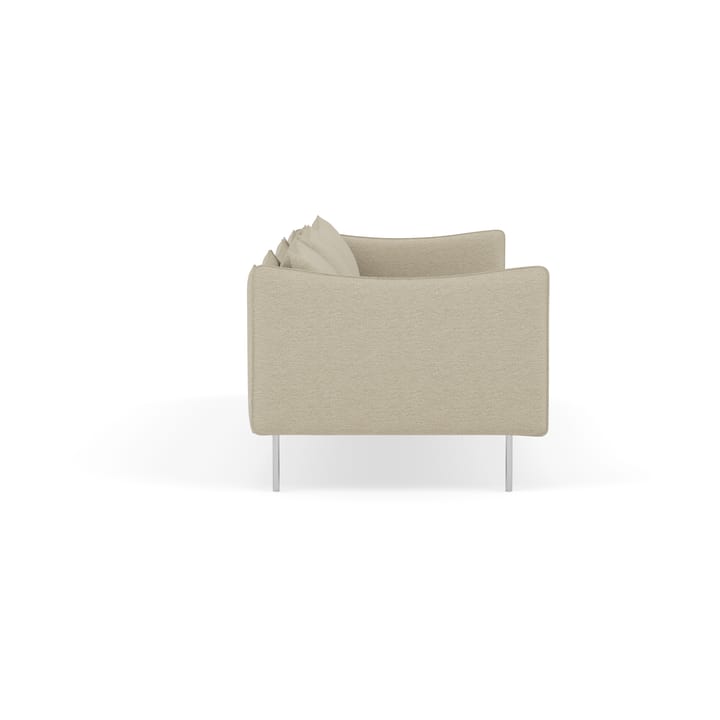 Tiki sofa 2-seter, Barnum 2-polert rustfritt stål Fogia