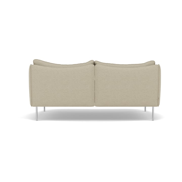 Tiki sofa 2-seter, Barnum 2-polert rustfritt stål Fogia