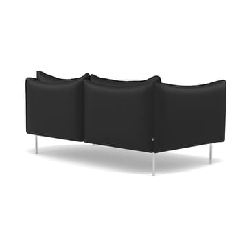 Tiki sofa 2-seter - Elmosoft 99999-polert rustfritt stål - Fogia