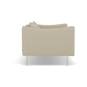 Tiki sofa 3-seter - Barnum 2-polished stainless steel - Fogia