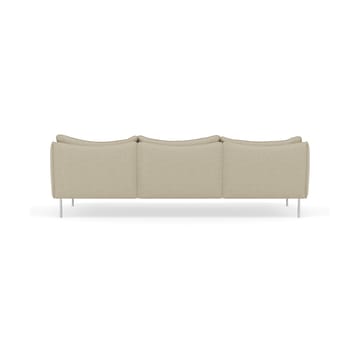 Tiki sofa 3-seter - Barnum 2-polished stainless steel - Fogia