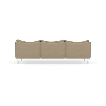 Tiki sofa 3-seter - Ecriture 0240-polished stainless steel - Fogia