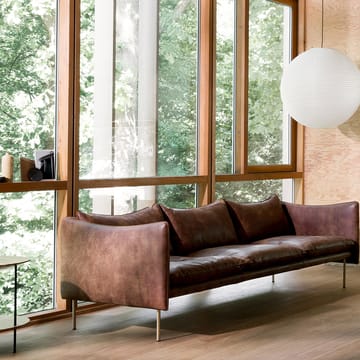 Tiki sofa 3-seter - Elmotique 99001-mørkgrå ben - Fogia