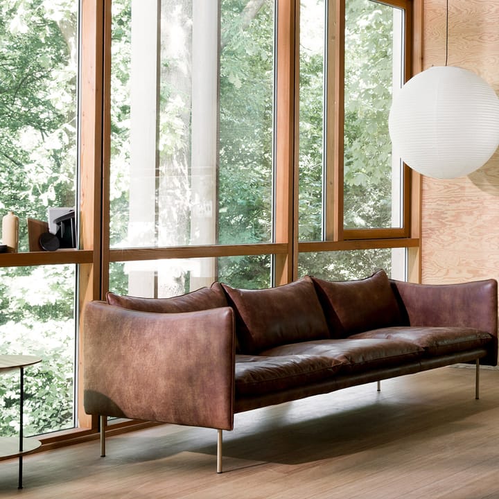 Tiki sofa 3-seter, Elmotique 99001-mørkgrå ben Fogia