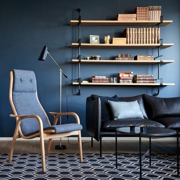 Tiki sofa 3-seter - Elmotique 99001-mørkgrå ben - Fogia