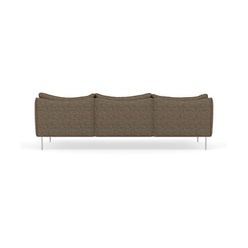 Tiki sofa 3-seter - Safire 0001-polished stainless steel - Fogia