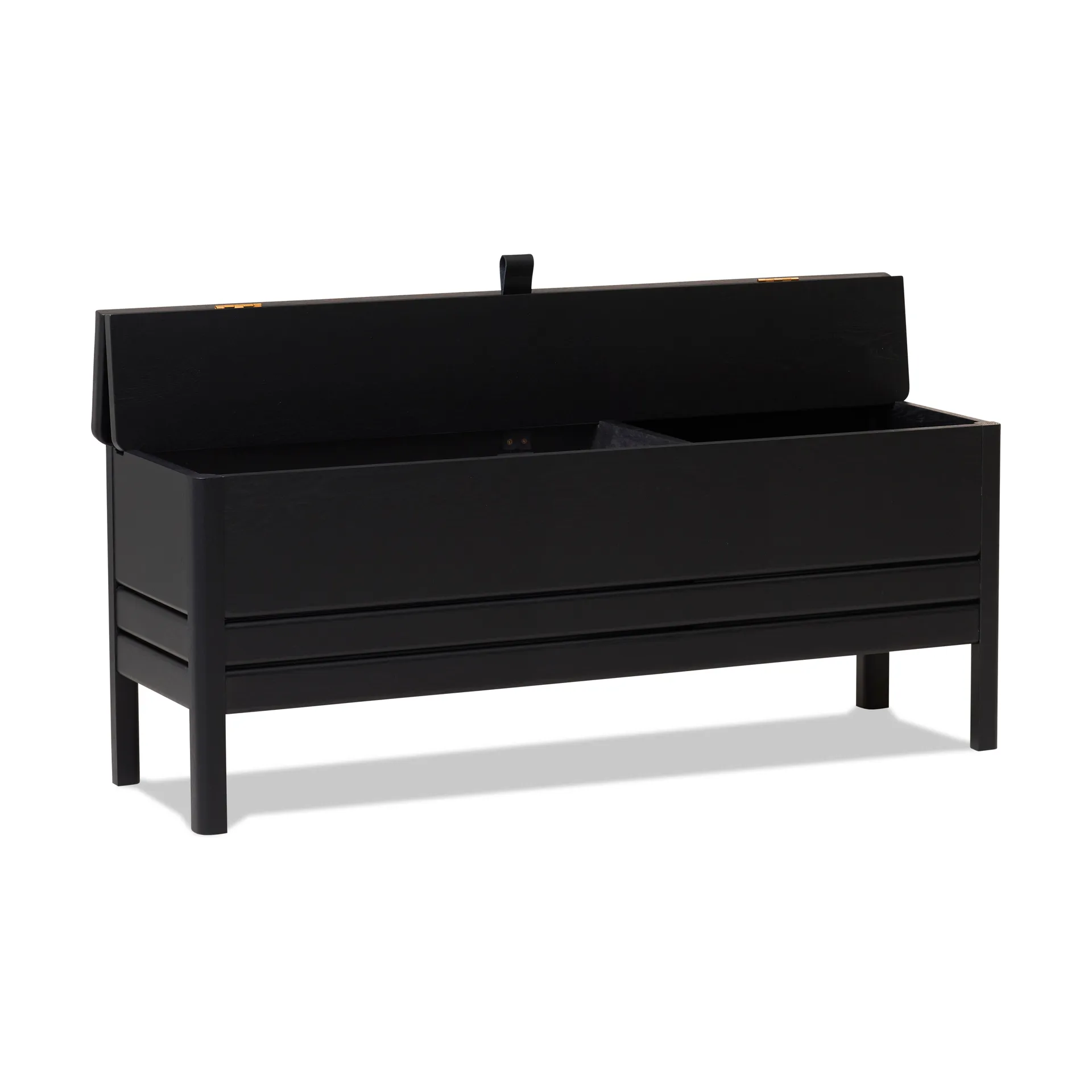 A Line oppbevaringsbenk 111 cm, Black Form & Refine
