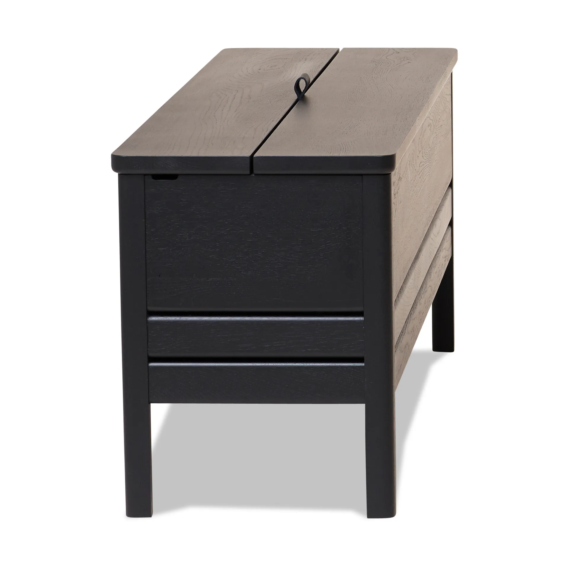 A Line oppbevaringsbenk 111 cm, Black Form & Refine
