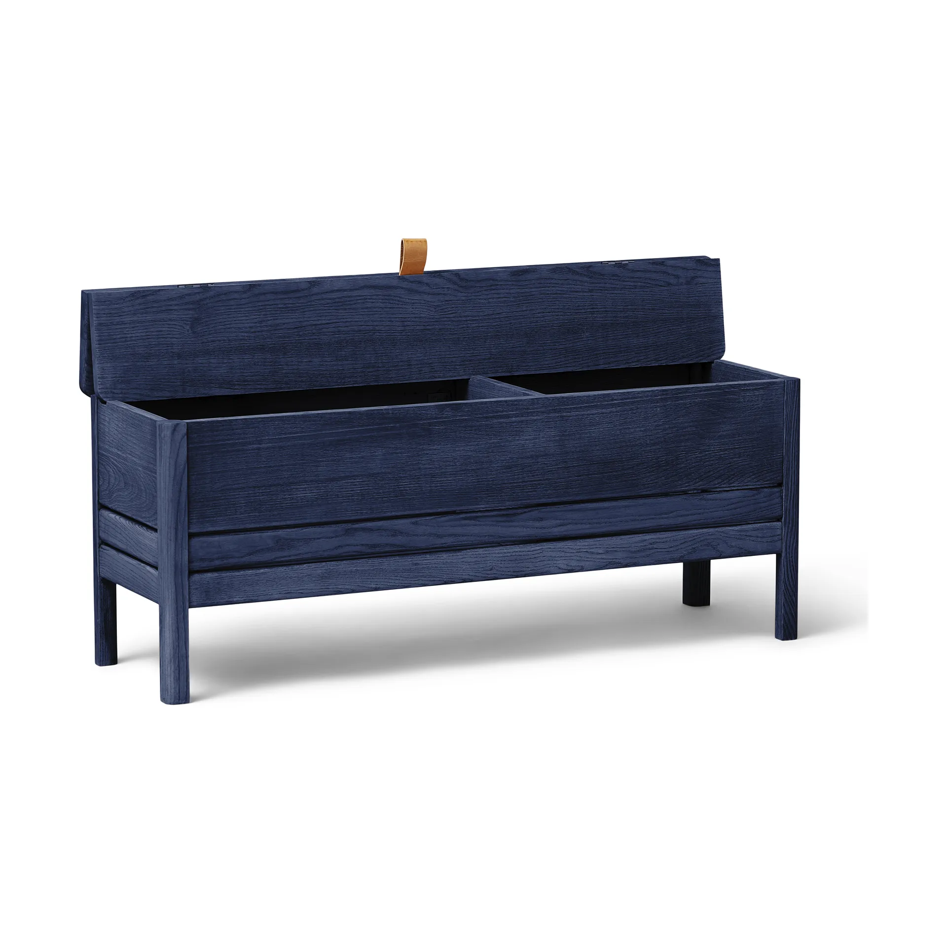 A Line oppbevaringsbenk 111 cm, Indigo Blue Special Edition Form & Refine