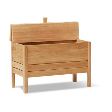A Line oppbevaringsbenk 68 cm - Eik - Form & Refine