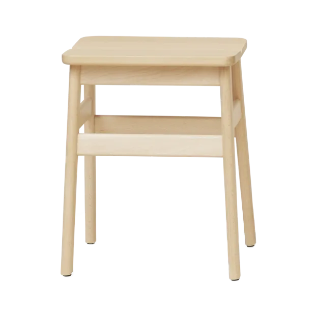 Angle Standard rund krakk 45 cm, Bøk, Ø32x46 cm Form & Refine