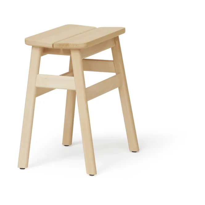 Angle Standard rund krakk 45 cm, Bøk, Ø32x46 cm Form & Refine