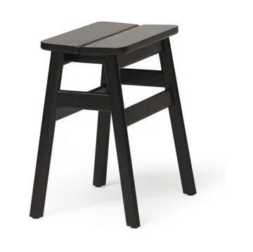 Angle Standard rund krakk 45 cm - Black, Ø32x46 cm - Form & Refine