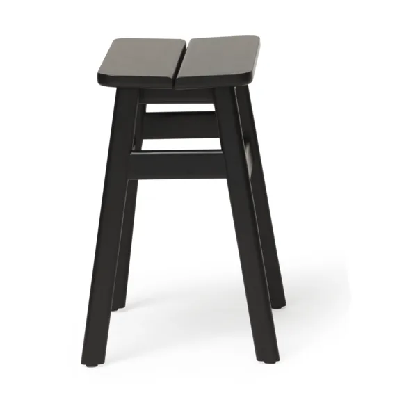 Angle Standard rund krakk 45 cm, Black, Ø32x46 cm Form & Refine