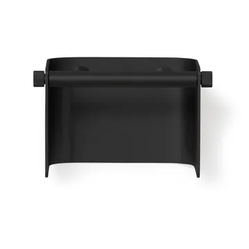 Arc toalettpapirholder - Svart stål - Form & Refine