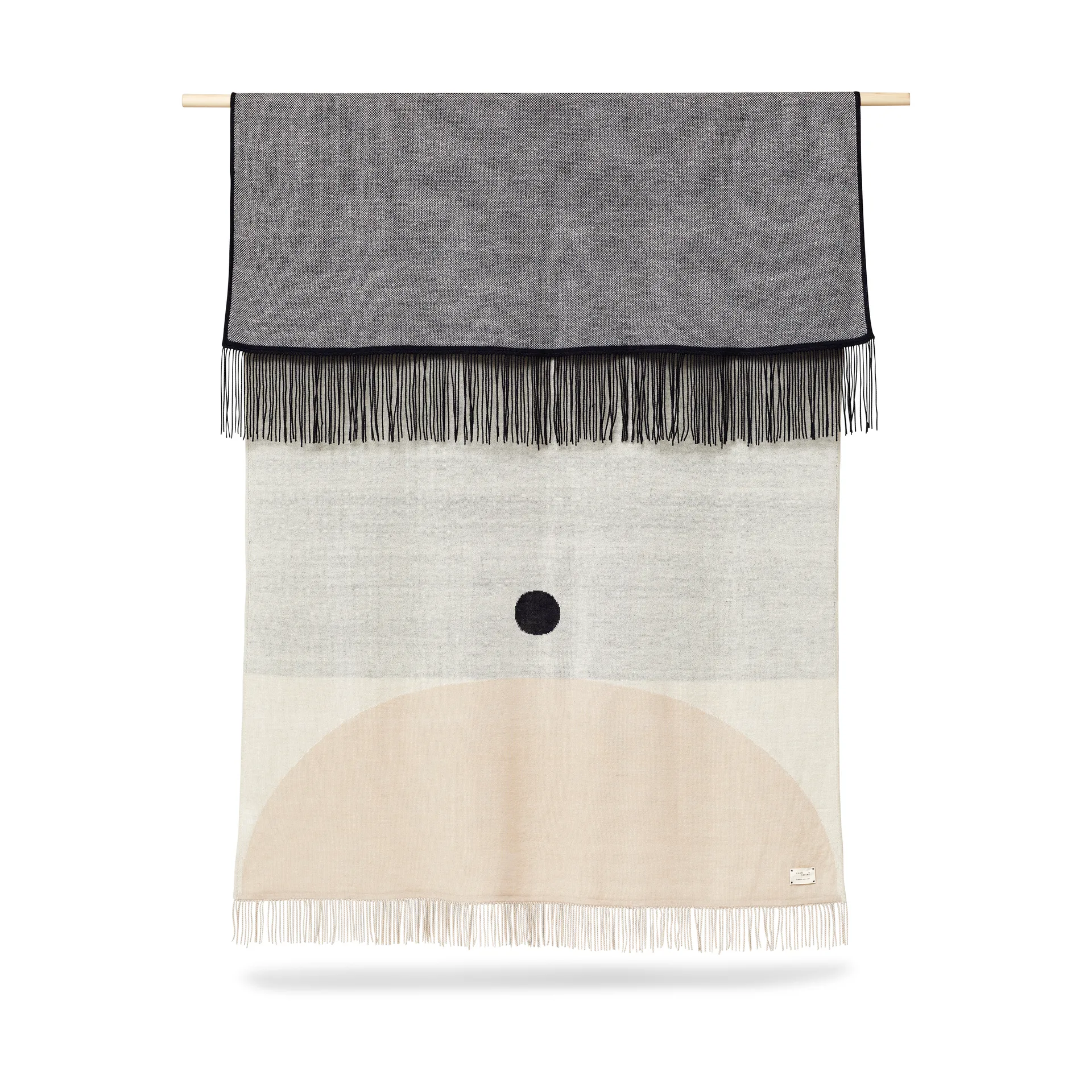 Aymara pledd 130x190 cm, Pattern cream Form & Refine