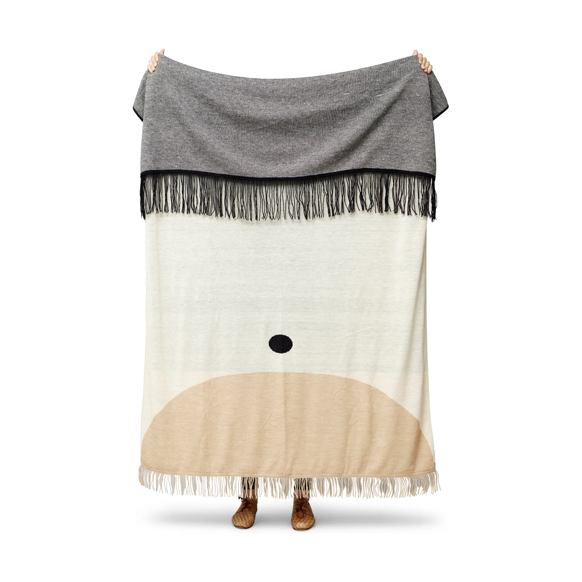 Aymara pledd 130x190 cm, Pattern cream Form & Refine