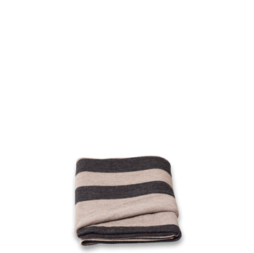 Aymara pledd 130x190 cm - Ribbon Beige-black - Form & Refine