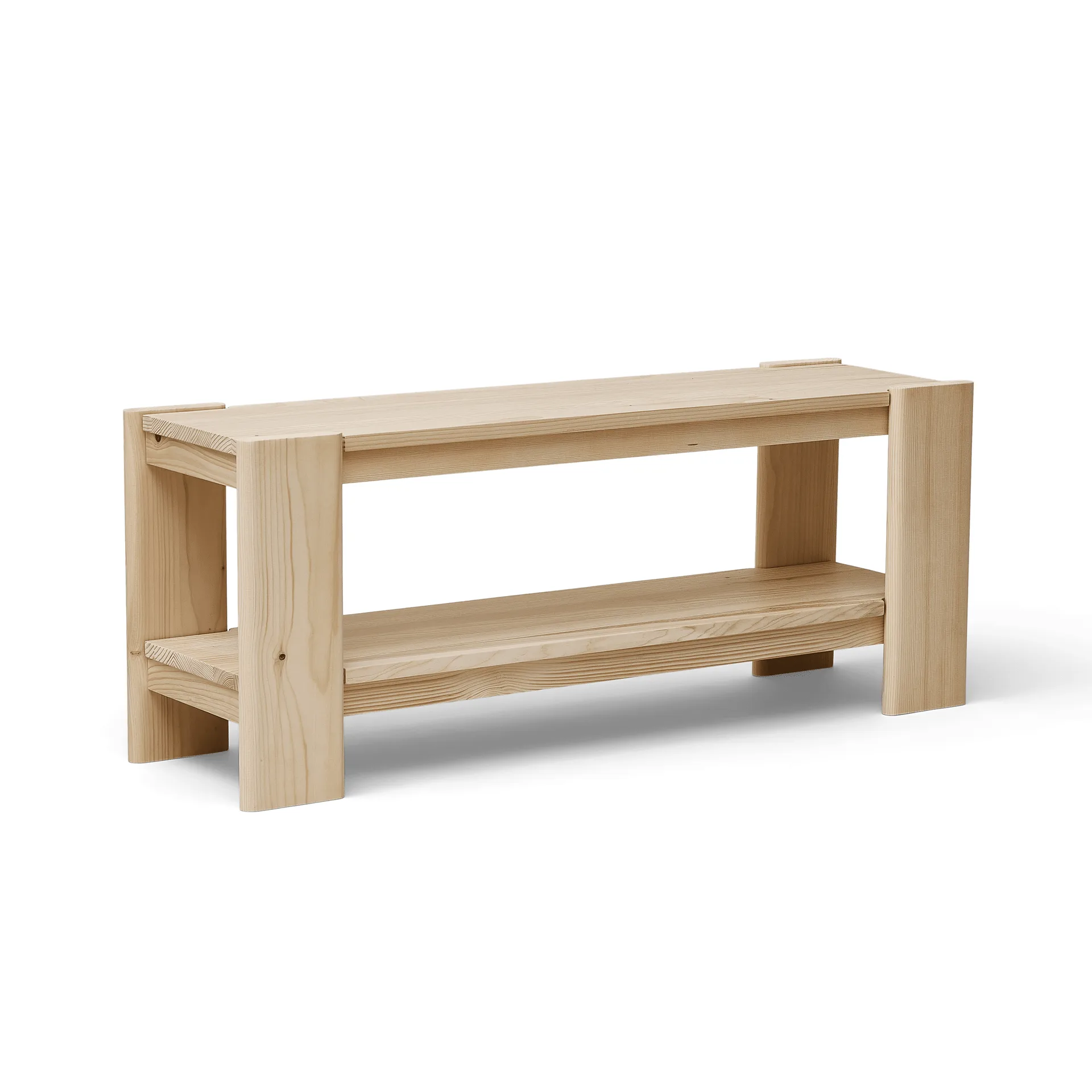 Beam benk 112 cm, Furu Form & Refine