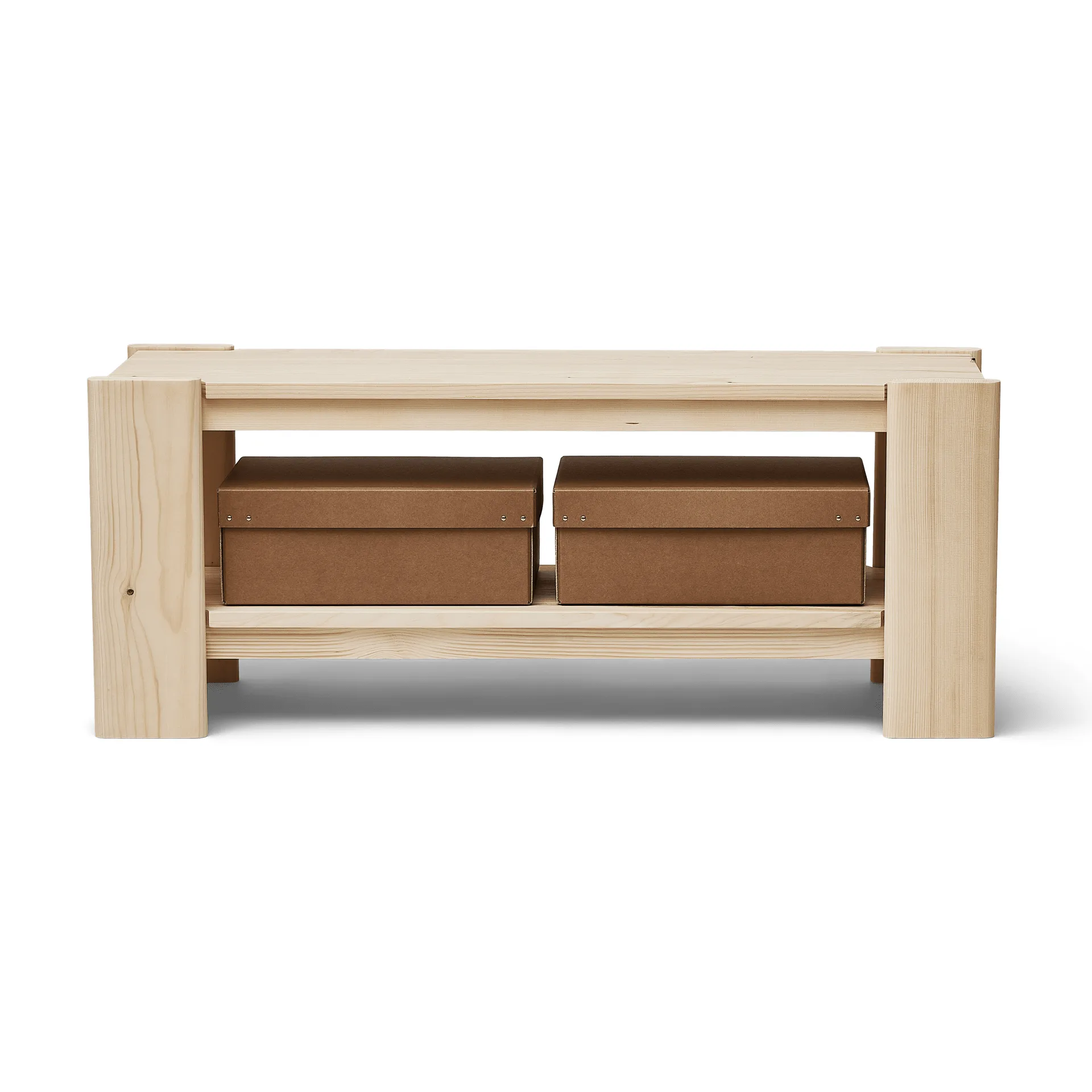 Beam benk 112 cm, Furu Form & Refine