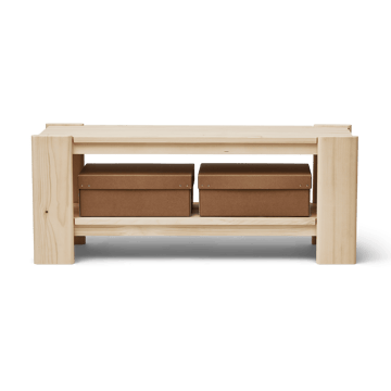 Beam benk 112 cm - Furu - Form & Refine