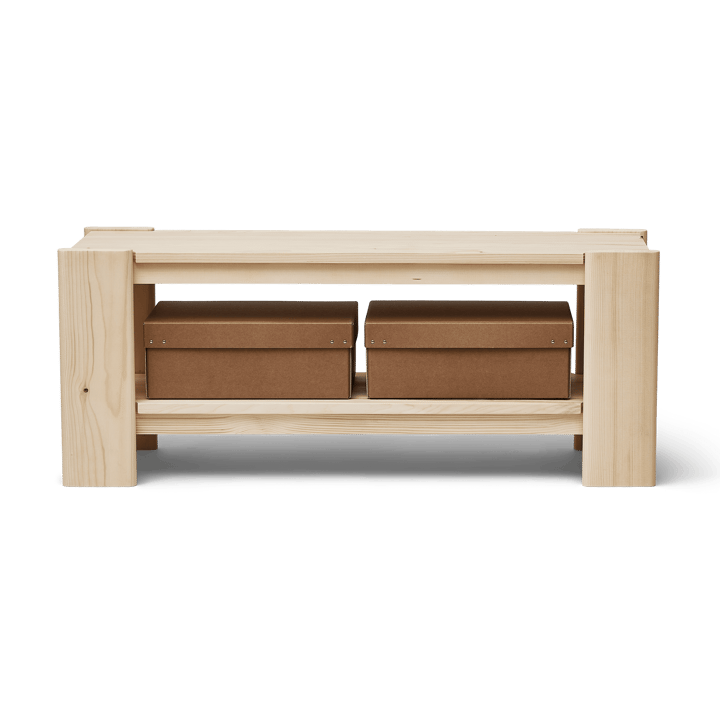 Beam benk 112 cm, Furu Form & Refine