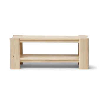 Beam benk - Furu, 112 cm - Form & Refine