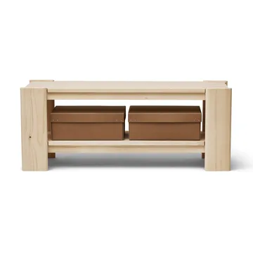 Beam benk - Furu, 112 cm - Form & Refine