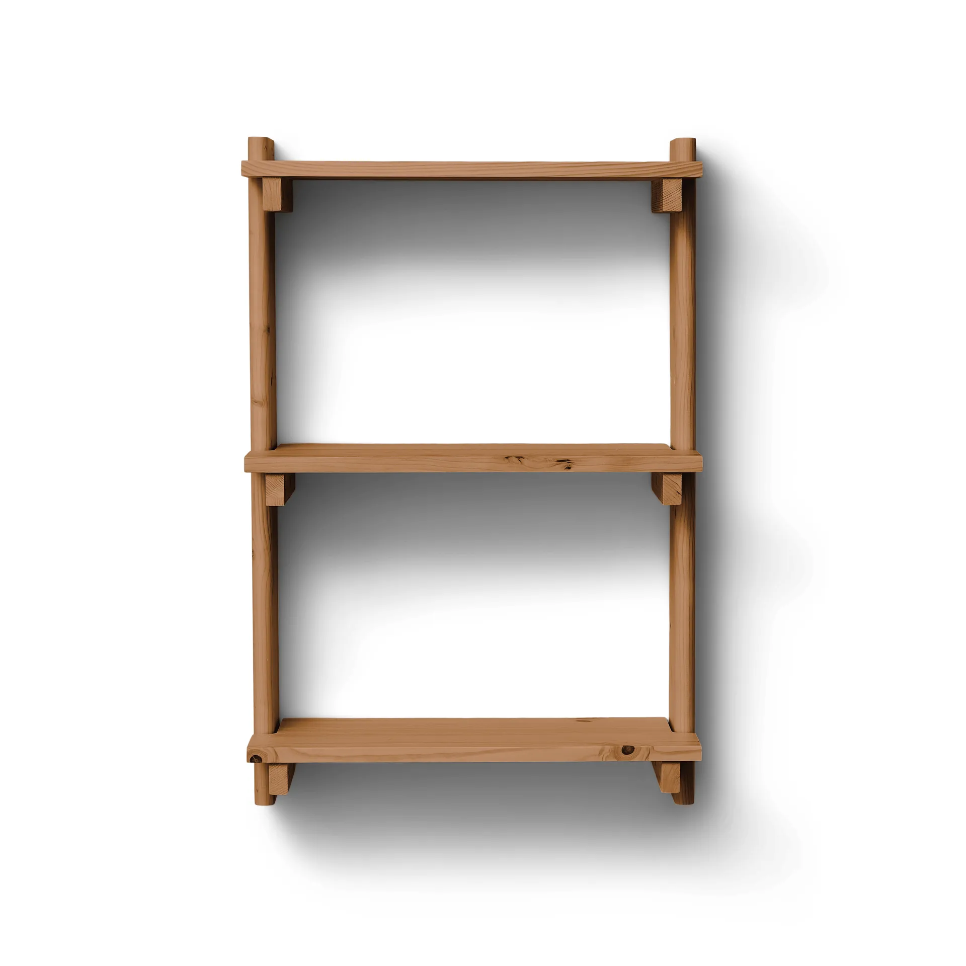 Beam Shelf vegghylle, Deep brown pine, 60x90,5x25 cm Form & Refine
