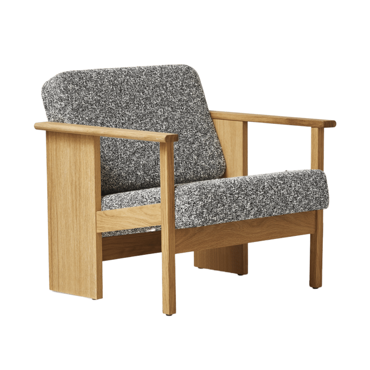 Block loungestol - Eik-Zero - Form & Refine