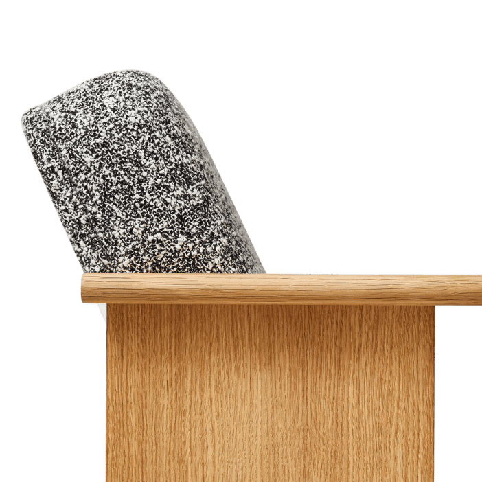 Block loungestol, Eik-Zero Form & Refine