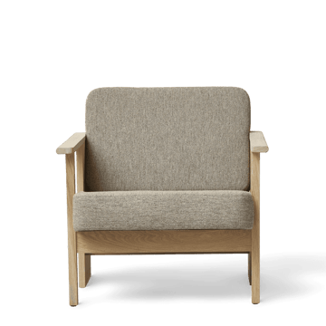 Block loungestol - Hvit eik-Hallingdal 65-0227 - Form & Refine